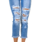 Jeans Look usé sexy Boyfried