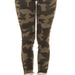 Jeans taille haute sexy style armée