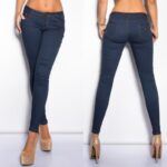 Jeggings tendance LIESEL couleur bleu