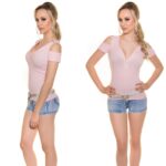 Top tendance femme fashion LANA couleur rose