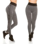 Leggings sportswear SAMIRA couleur noir