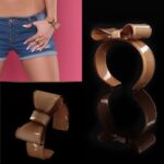 Bague femme tendance Julina couleur cappuccino