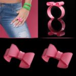 Bague femme tendance Julina couleur rose