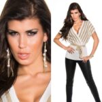 Accessoire de mode - Boucles d'oreilles Lisa couleur or