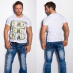 T-shirt Homme fashion JORIS couleur blanc