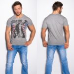 T-shirt imprimé Homme fashion REMI couleur gris