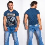T-shirt Homme tendance KENZO couleur bleu marine