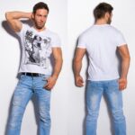 T-shirt Homme fashion JONAS couleur blanc