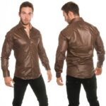 Chemises fashion Homme ELLIOTT couleur marron