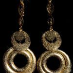 Boucles d'oreilles pendantes ÉLIA couleur Or