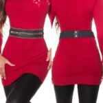 Ceinture femme fashion LOU couleur Marine