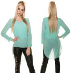 Top femme tendance ANNA couleur menthe