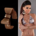 Bracelet femme tendance fashion LILY couleur cappuccino