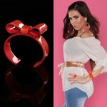 Bracelet femme tendance fashion LILY couleur rouge