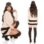 Sweat à capuche LYANA couleur beige