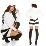 Sweat à capuche LYANA couleur blanc