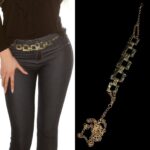 Ceinture chaîne femme fashion GILLA couleur or