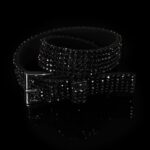 Bracelet strass femme à la mode NINA couleur noir