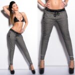 Pantalon fashion nouvelle collection NELLE couleur anthracite
