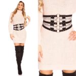 Ceinture corsage femme tendance ZOIA couleur noir