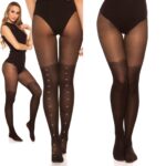 Collant tendance et sexy RILEY couleur noir