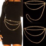 Ceinture femme fashion EDEN couleur or